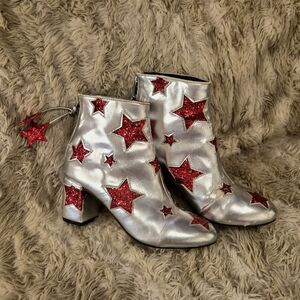 Stunning and unique star-spangled boots by Current Mood